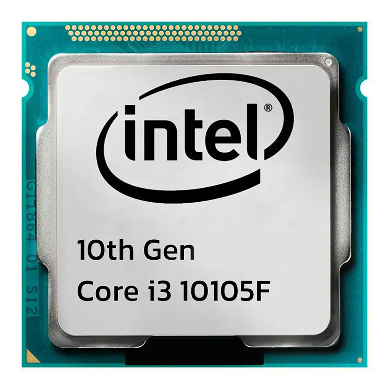 سی پی یو اینتل CPU CORE I3 10105F TRY