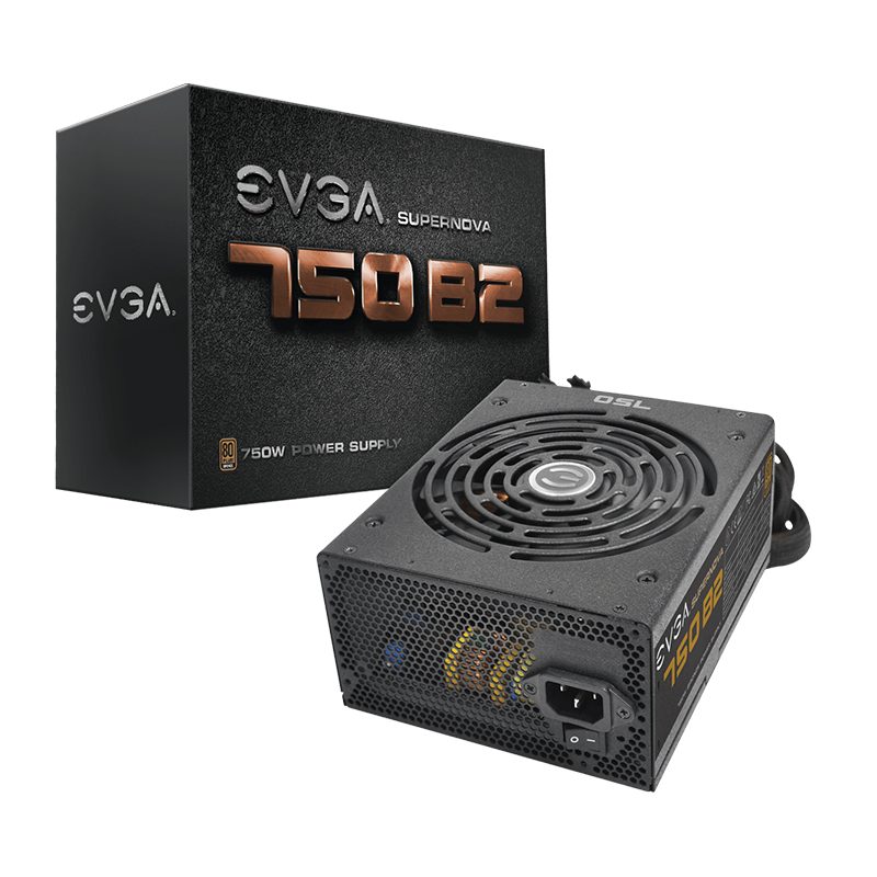 پاور POWER EVGA SUPERNOVA bronze 750W B2 STOCK