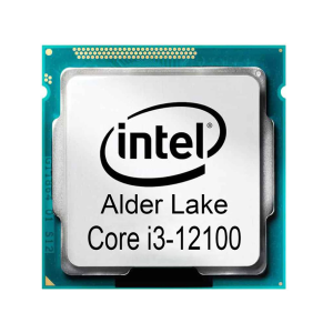 سی پی یو اینتل CPU CORE I3 12100 TRY