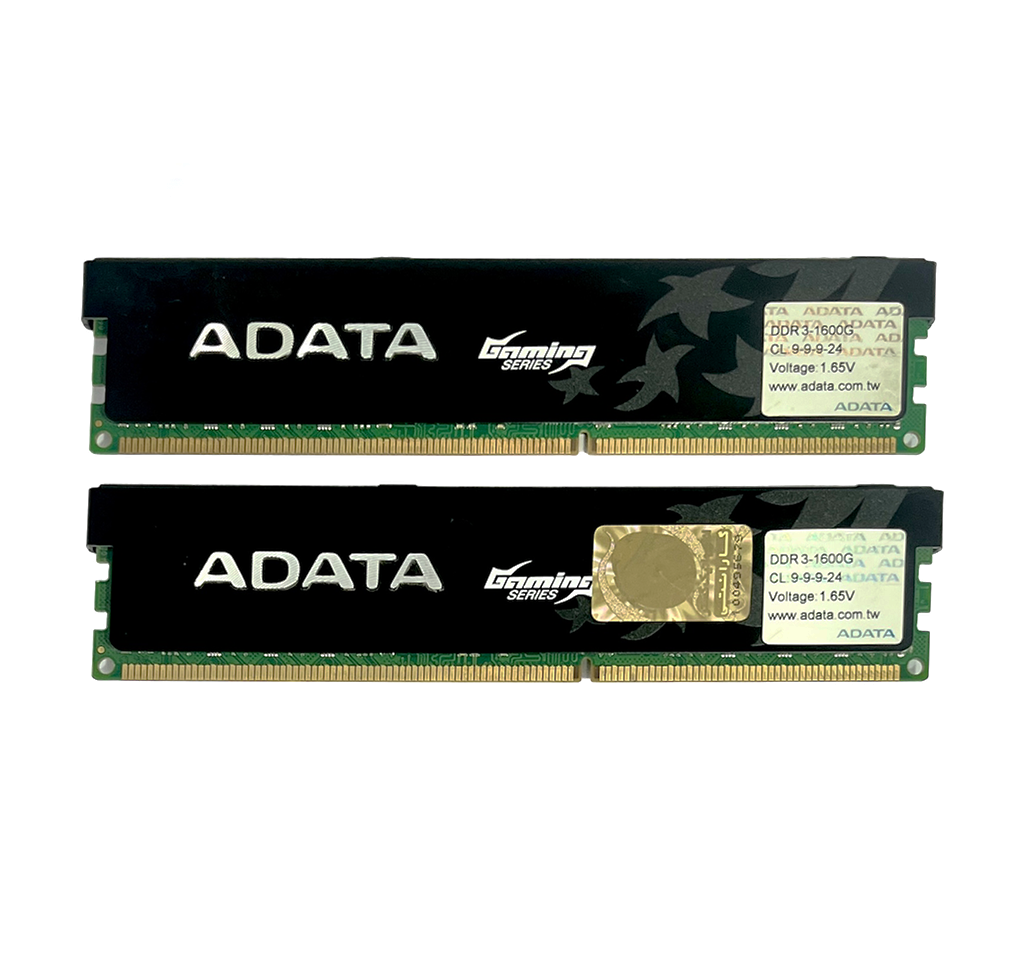 رم کامپیوتر RAM ADATA DUAL 4GB(2*2GB) 1600 DDR3 STOCK