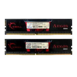 رم کامپیوتر RAM G.SKILL AEGIS DUAL 8GB(2*4GB) 2400 DDR4 STOCK