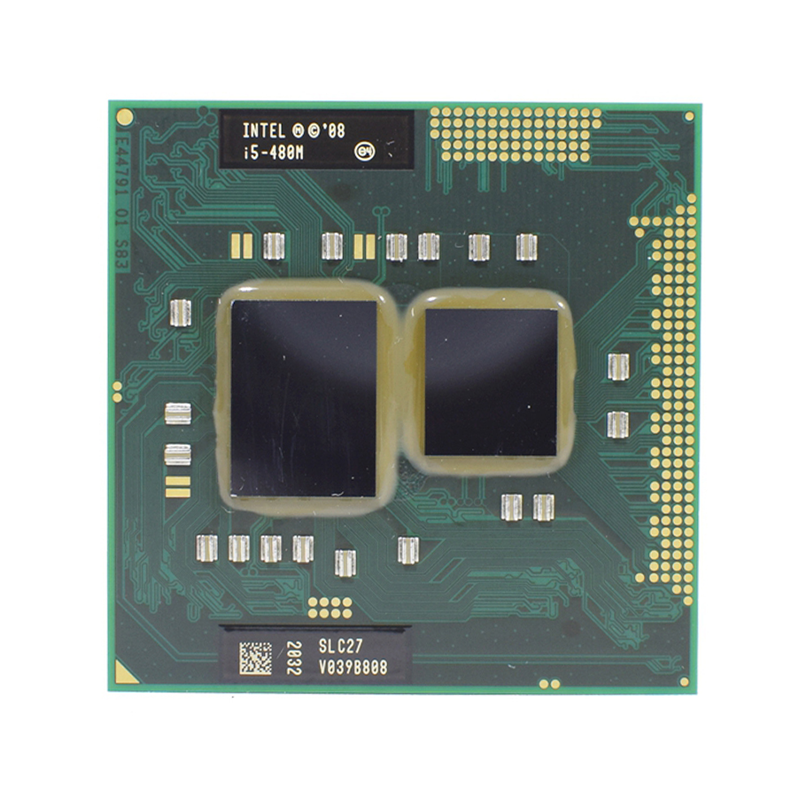 سی پی یو لپ تاپ CPU LAPTOP CORE I5 480M SLC27