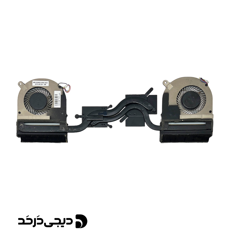 هیت سینک لپ تاپ به همراه 2 عدد فن HEATSINK LAPTOP ACER ASPIRE VN7-591 WITH 2XFAN FRONT