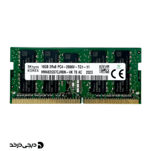 رم لپ تاپ RAM SK HYNIX 16GB 2666 DDR4 STOCK