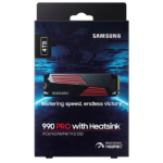 اس اس دی SSD M.2 SAMSUNG 990 PRO WITH HEATSINK 4TB STOCK