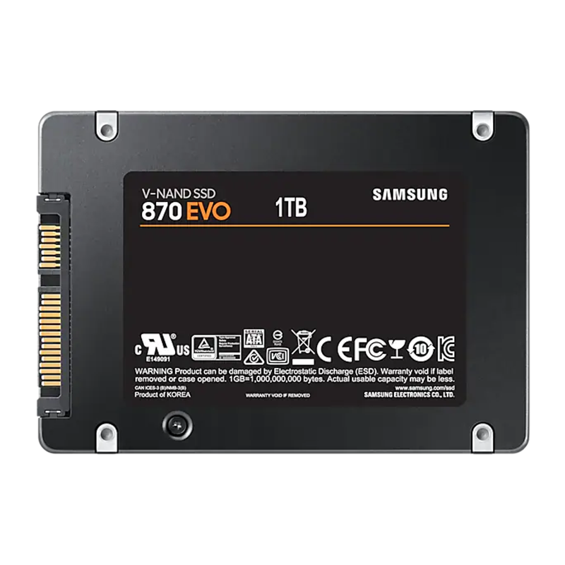 اس اس دی SSD SAMSUNG 870EVO 1TB STOCK